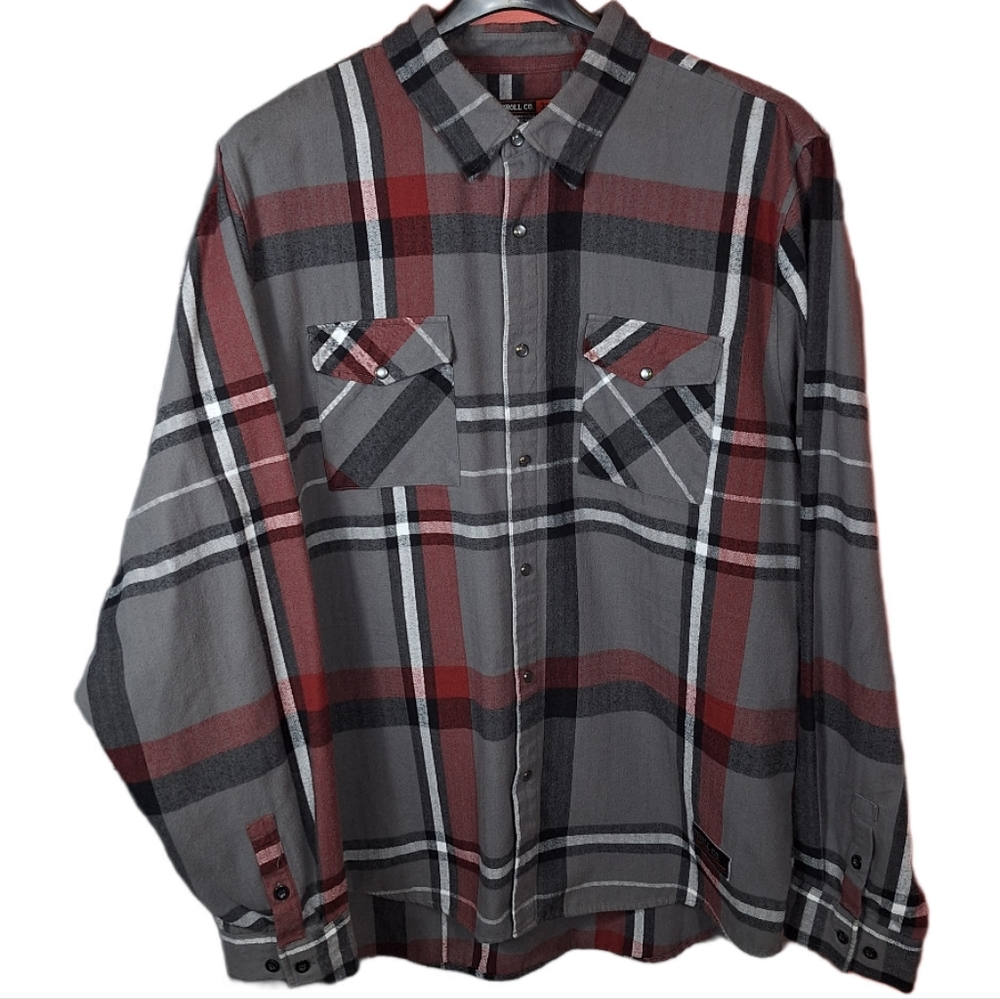 Troll Co mens flannel shirt size 3XL